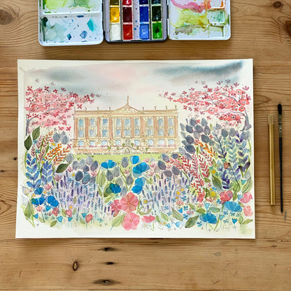 Original Chatsworth Dream Watercolour