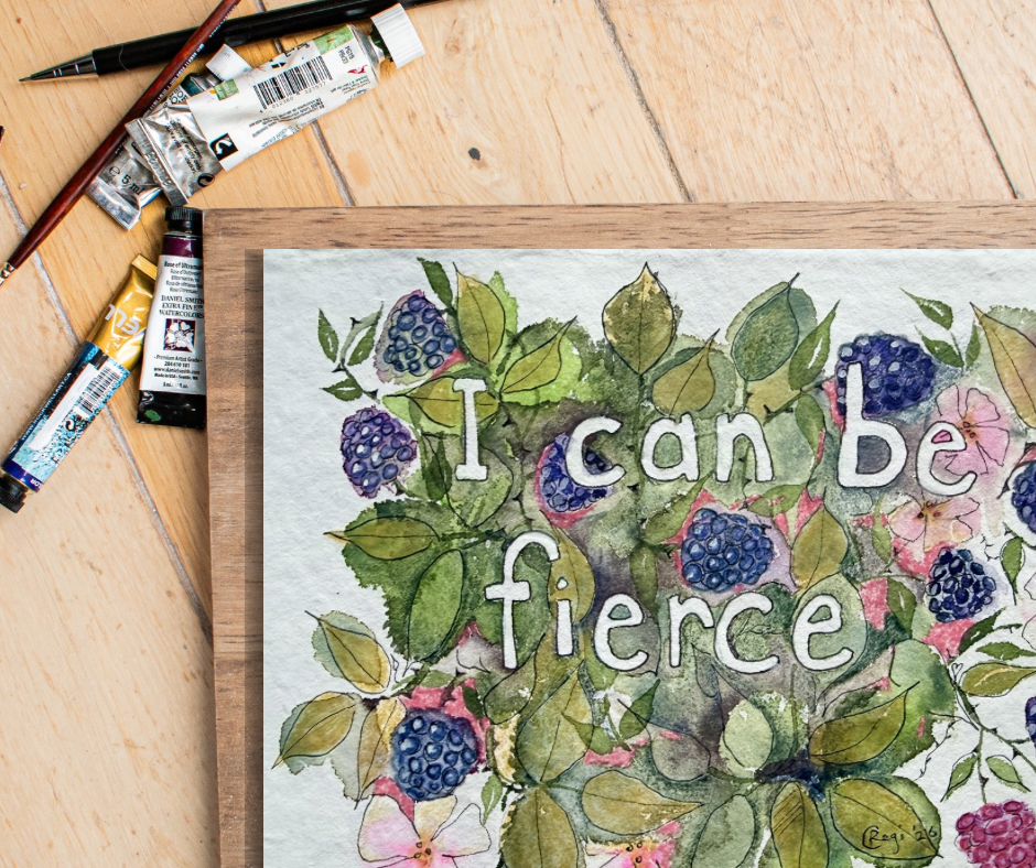 Original Fierce Card with Words