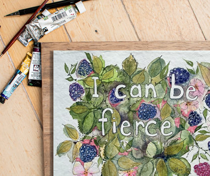 Original Fierce Card with Words
