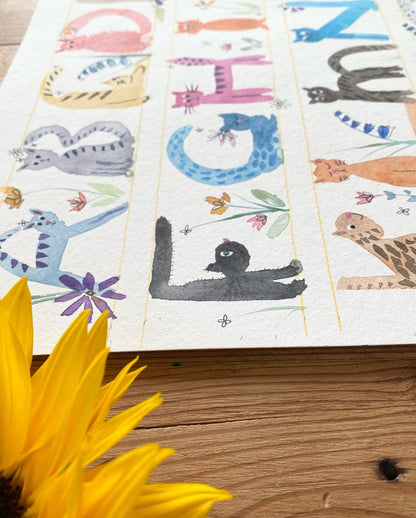 Cat Alphabet Tutorial (Pre-Recorded)