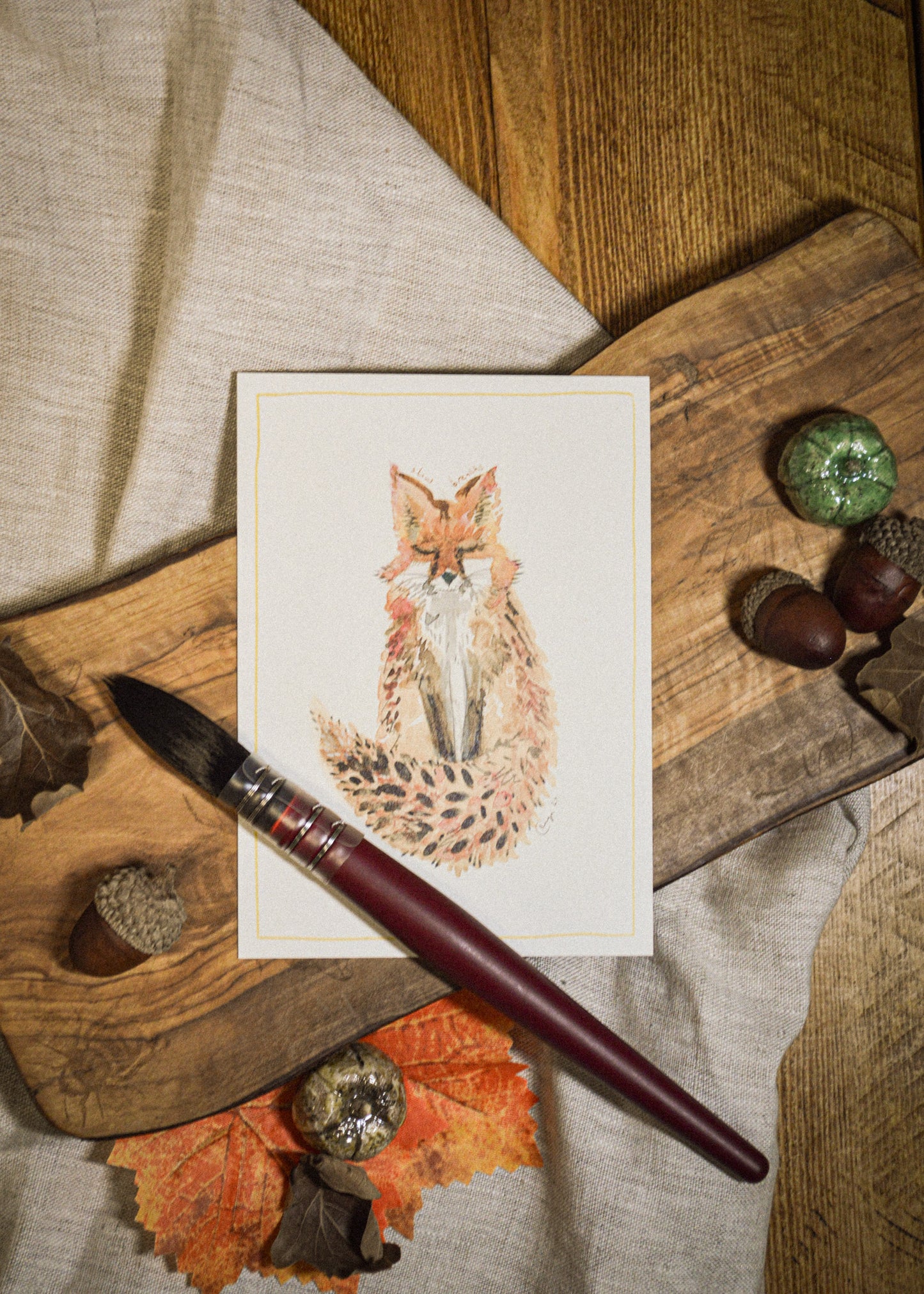 Woodland Mini-prints (Set of 7)