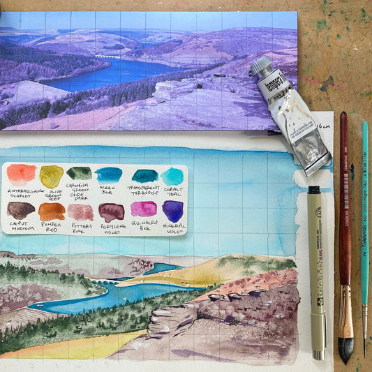 Landscapes, grids and reference photos Tutorial (Pre-Recorded)