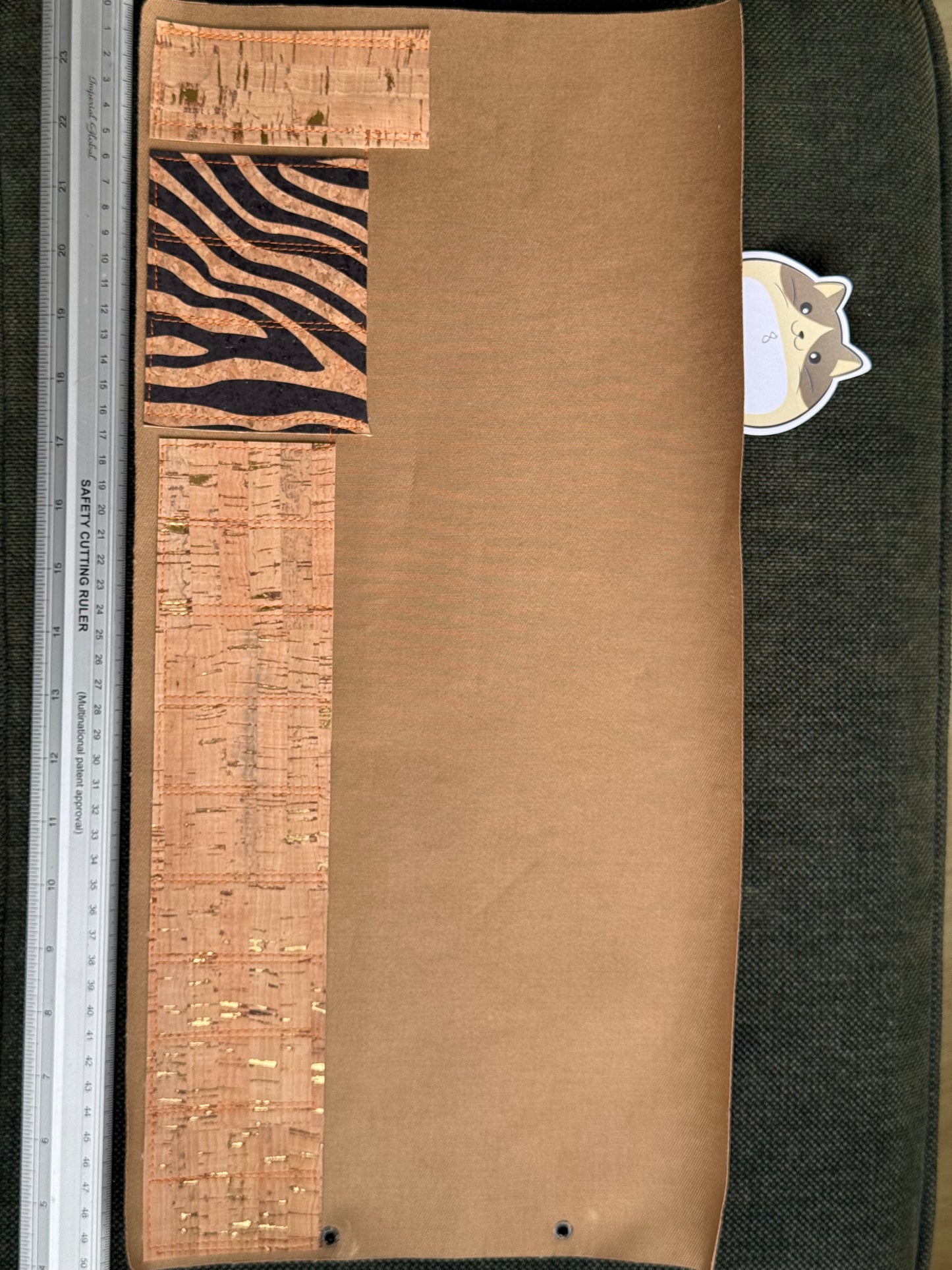 Handmade brush & tool roll