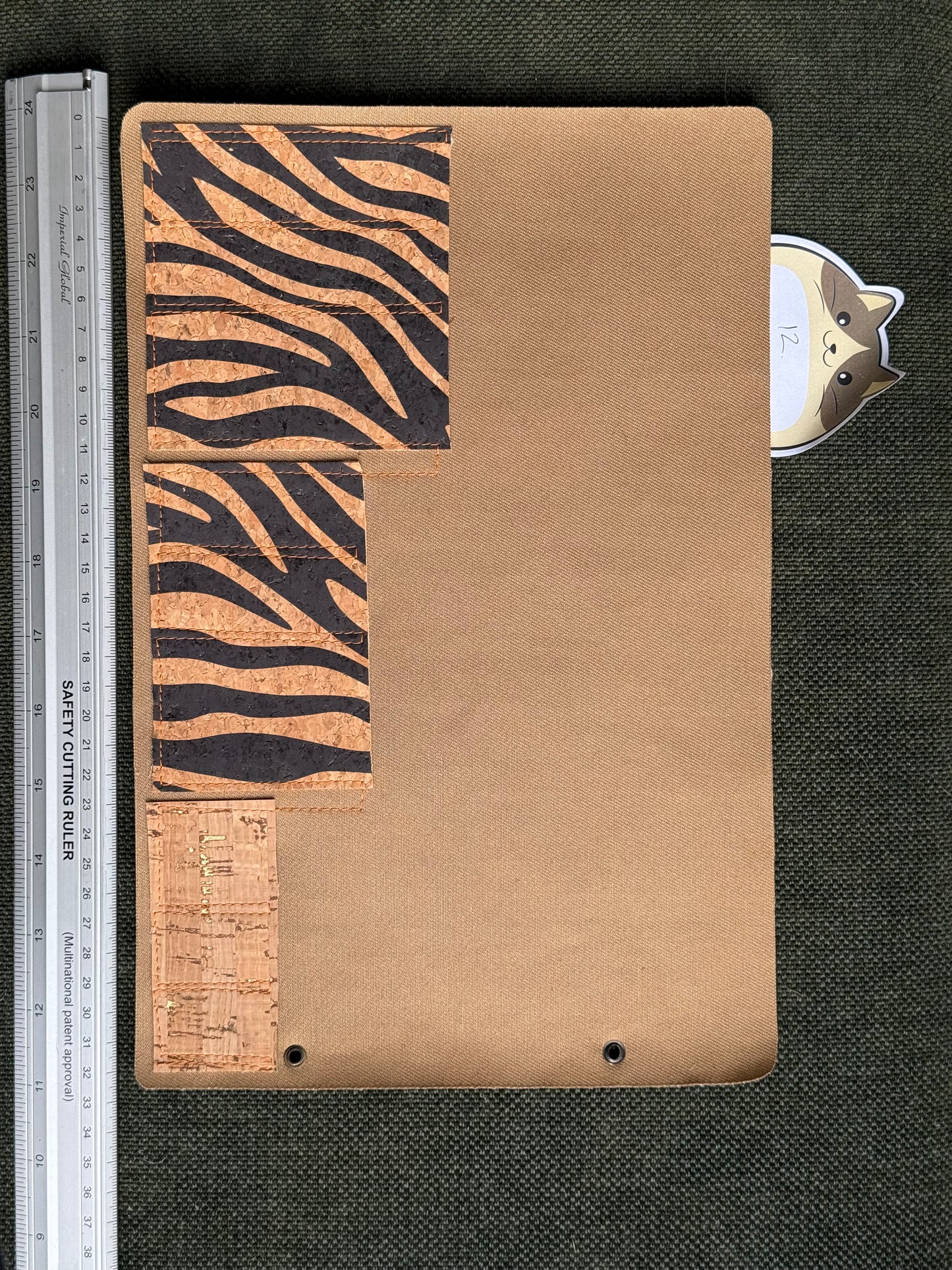 Handmade brush & tool roll