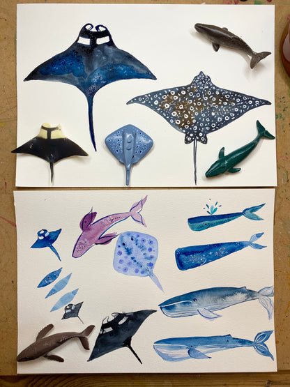 Whales and Mantaray Tutorial (Pre-Recorded)