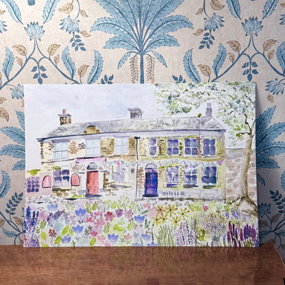 The Anglers Rest, Bamford - A4 Fine Art Bamboo Print