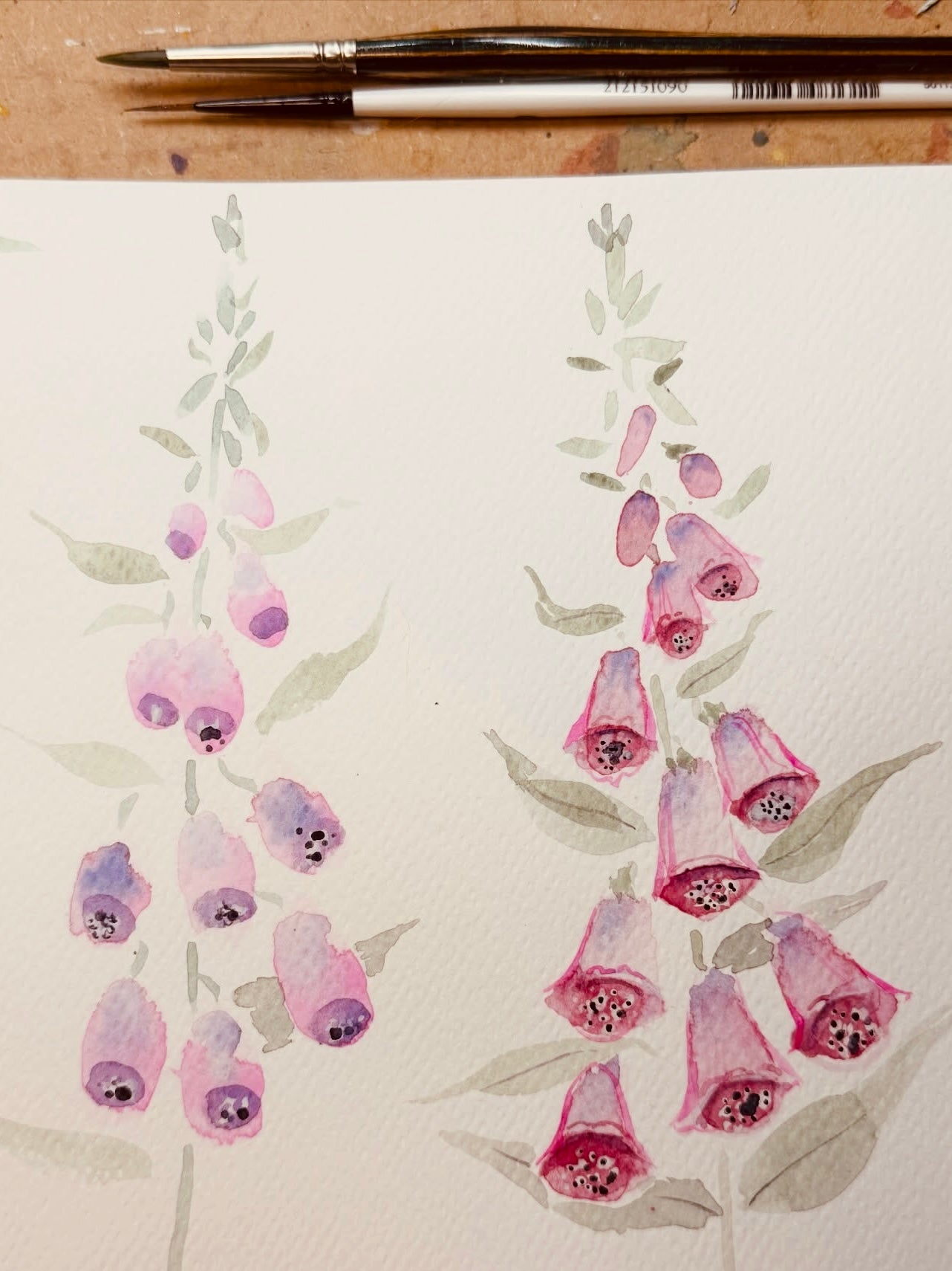 Foxgloves and Friends Tutorial (Pre-Recorded)