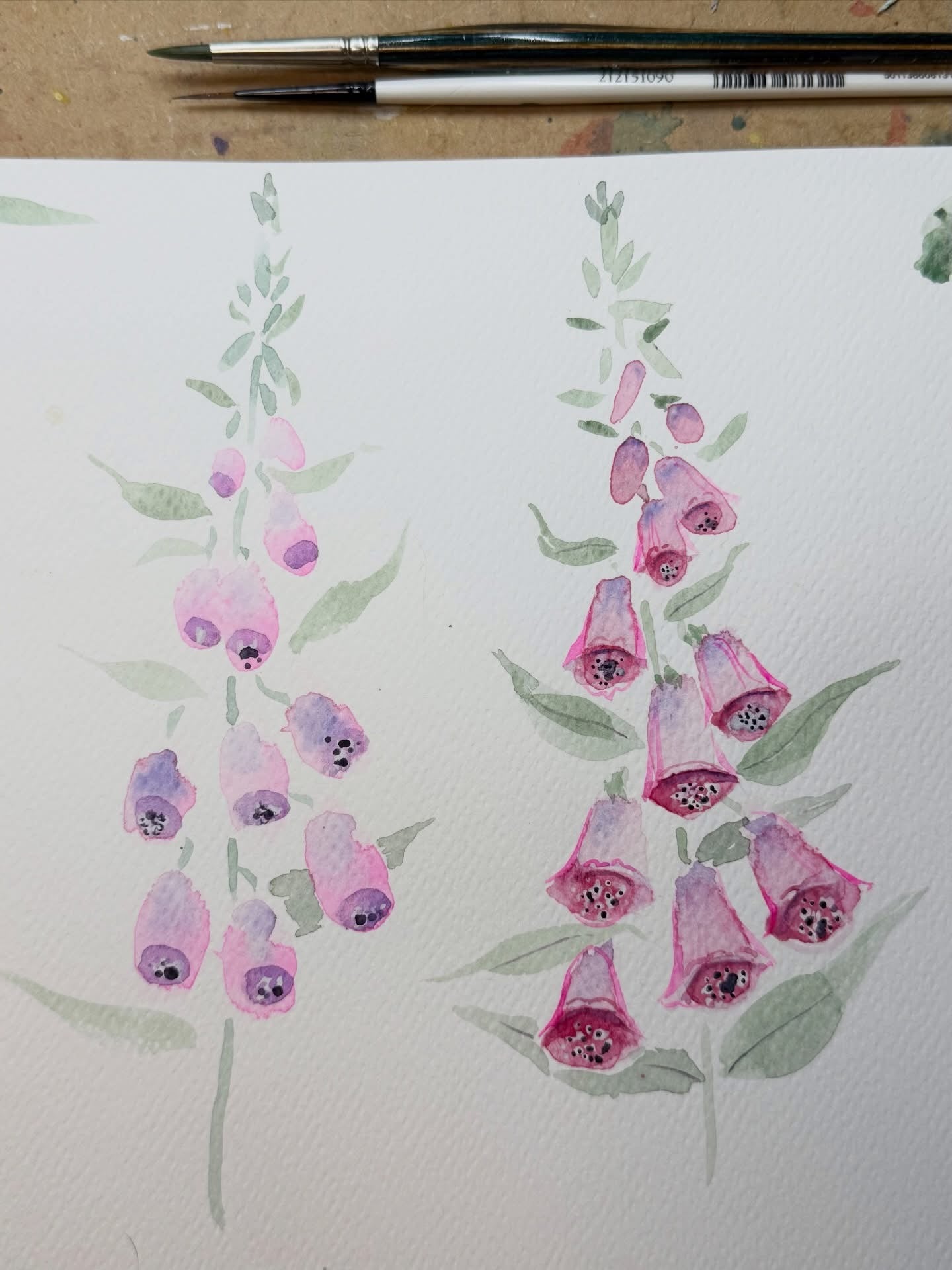 Foxgloves and Friends Tutorial (Pre-Recorded)