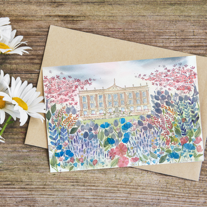 Chatsworth House Card x5