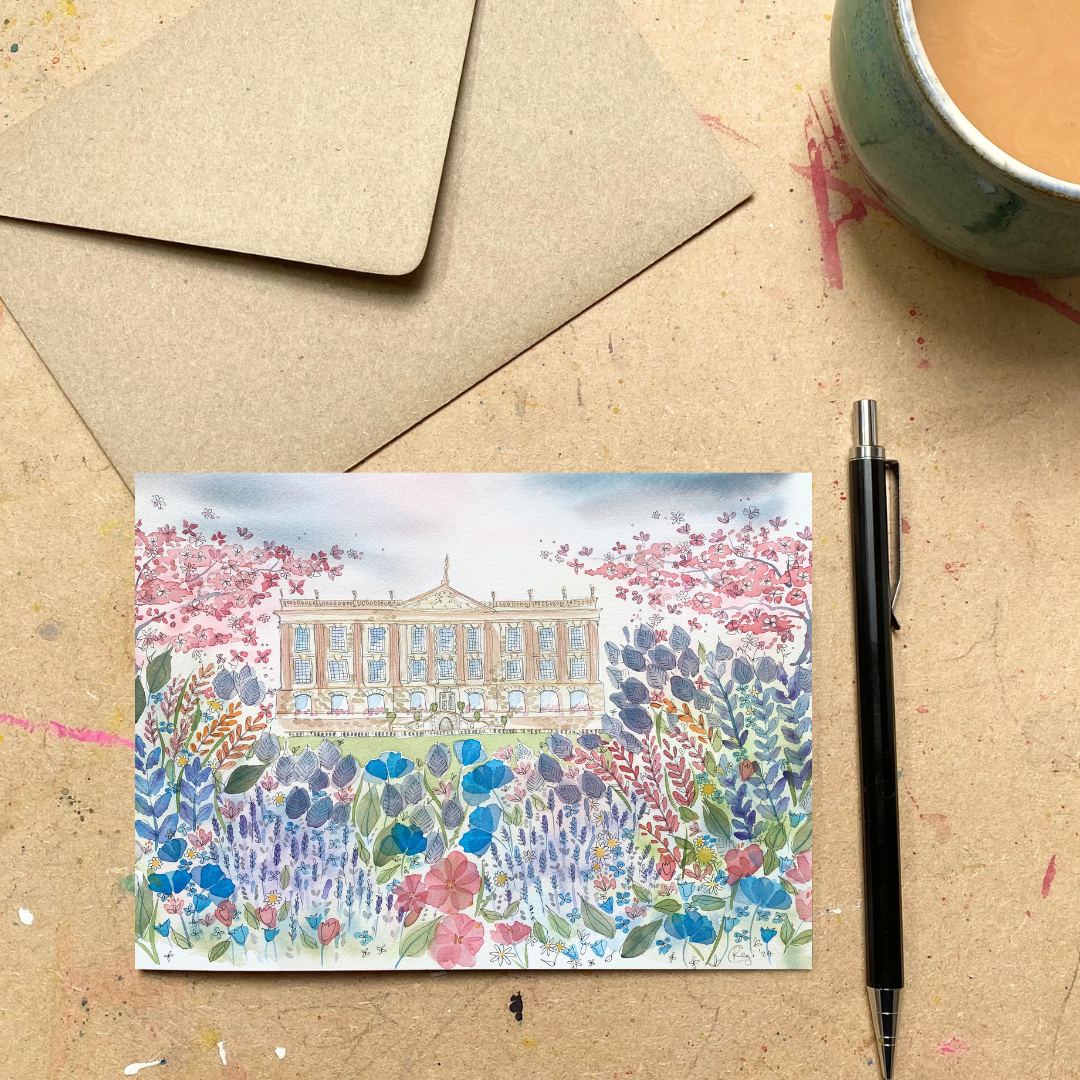 Chatsworth House Card x5