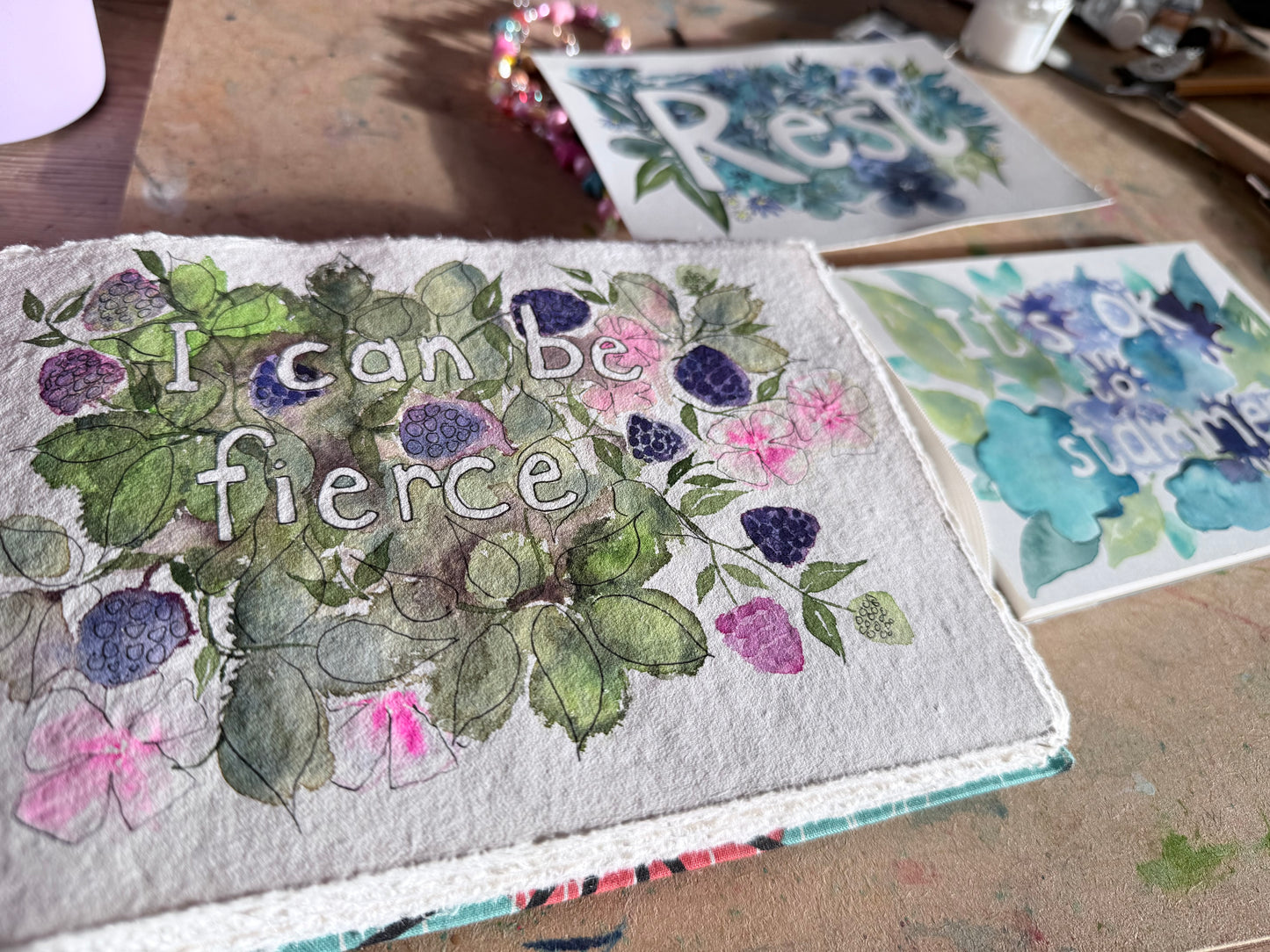 Original Fierce Card with Words