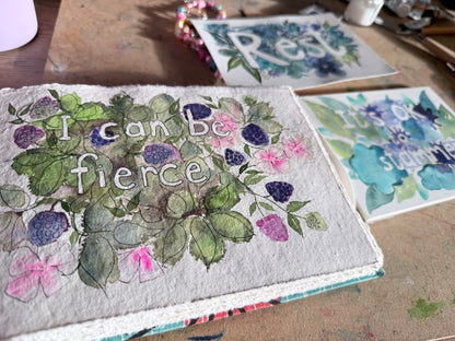 Original Fierce Card with Words