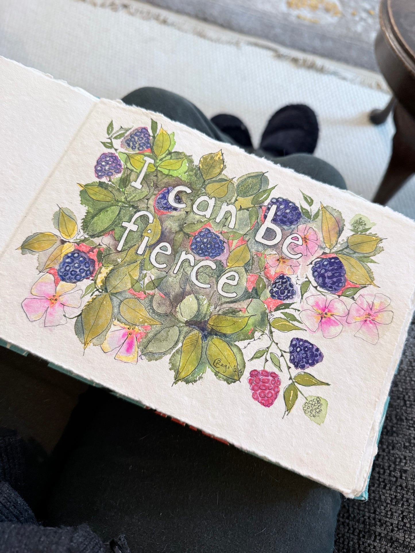 Original Fierce Card with Words