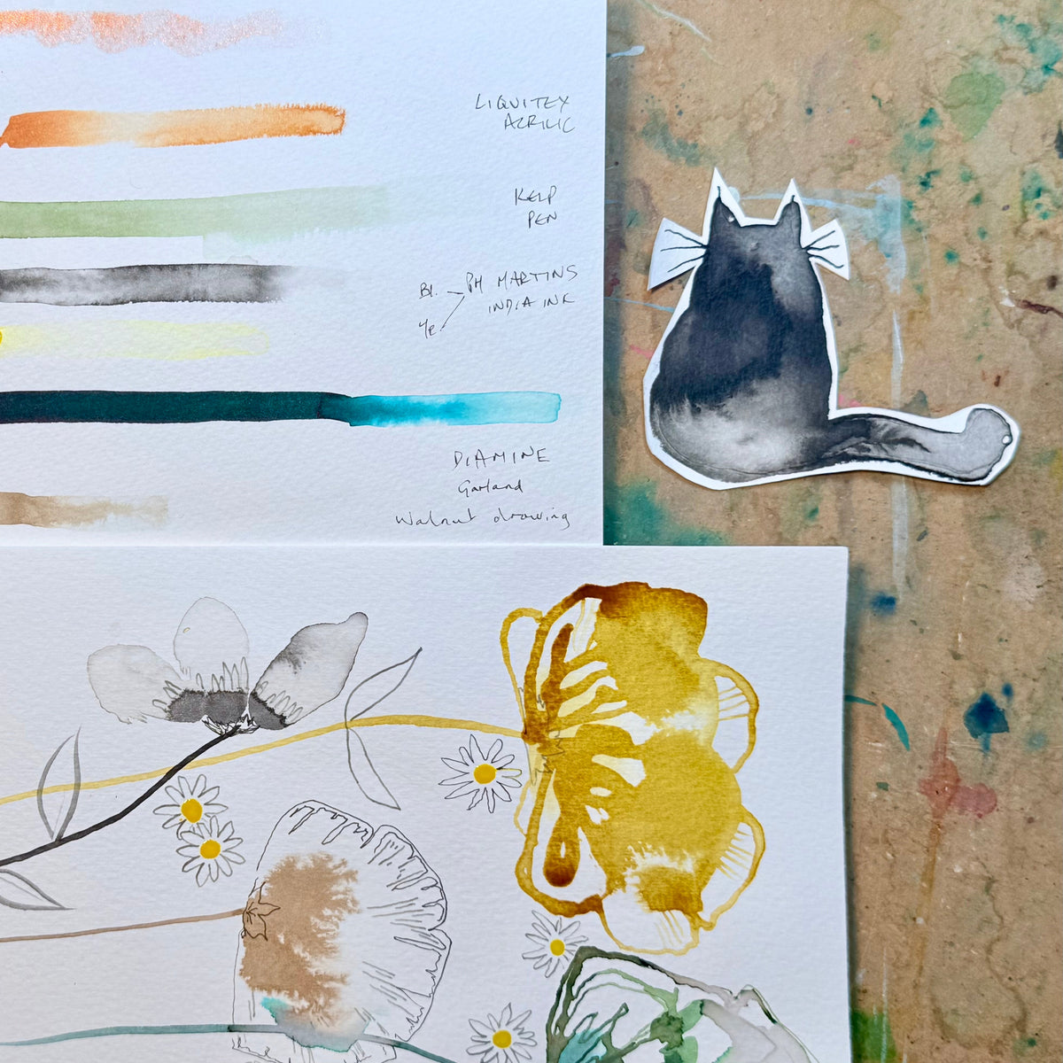 Inky Ribbons Tutorial (Pre-Recorded)