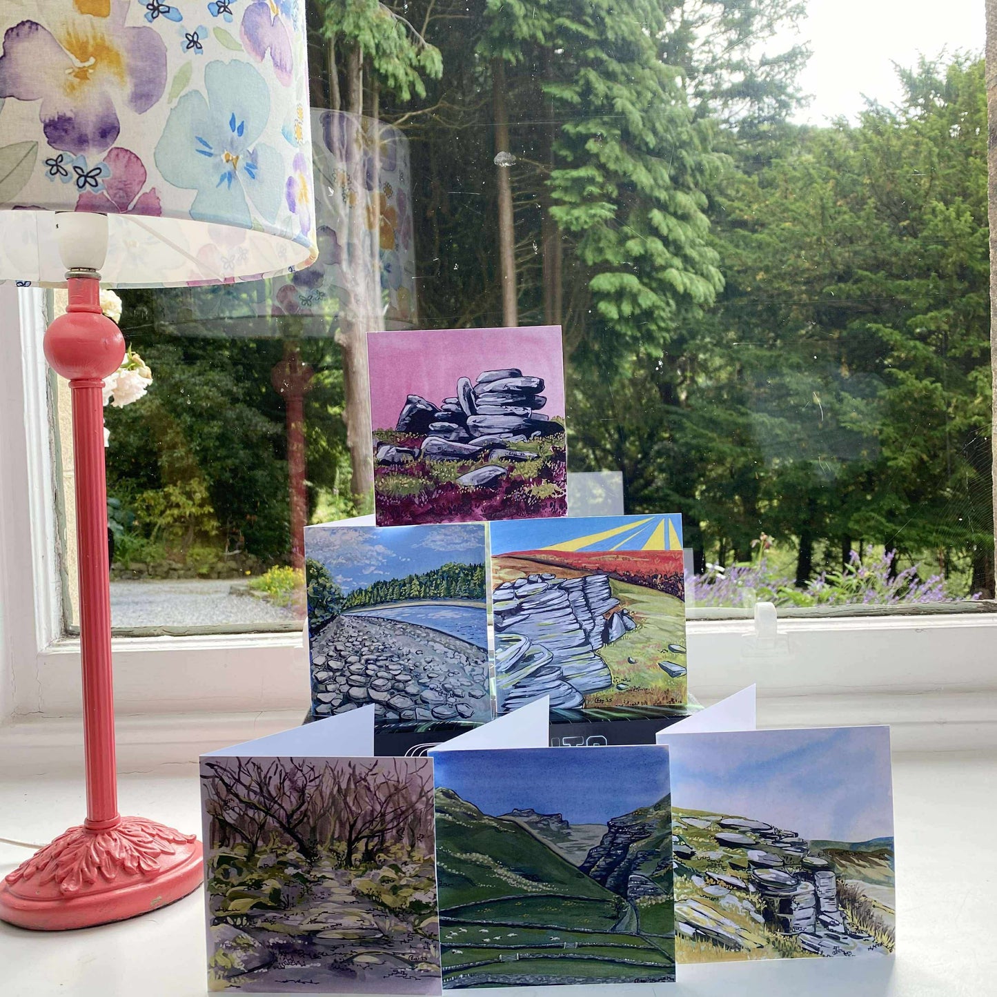 Owler Tor in Pink Card