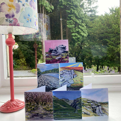 Owler Tor in Pink Card