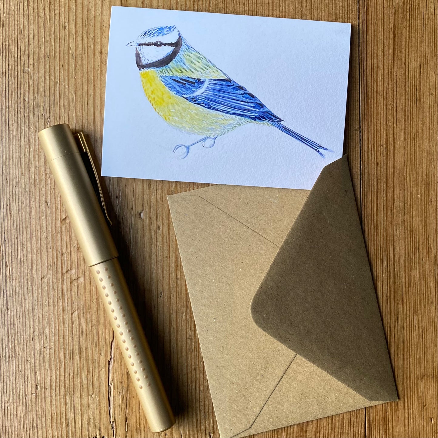 Birds notecards set