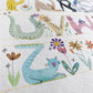 Original Cat Alphabet Watercolour