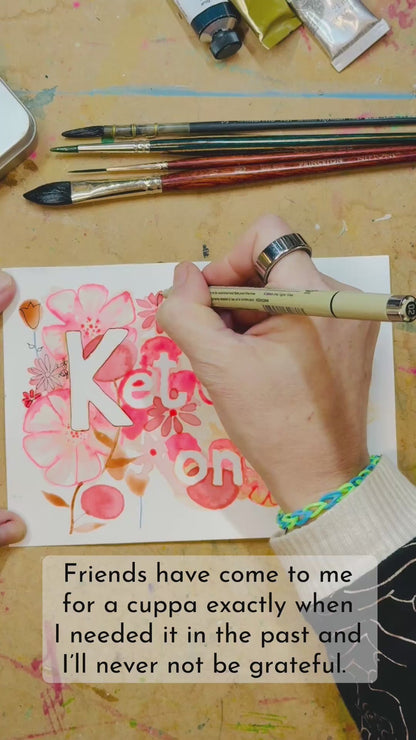 Original Kettle’s On Card with Words