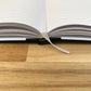 Large hardback journal with ribbon bookmark