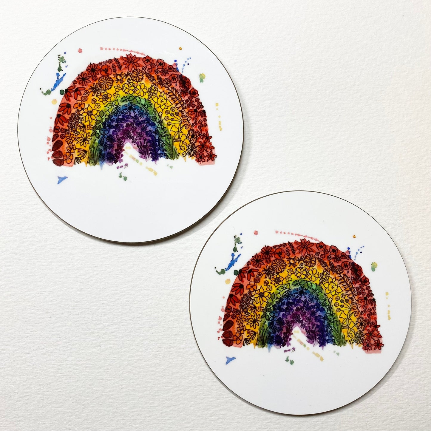 Rainbow Coaster Set