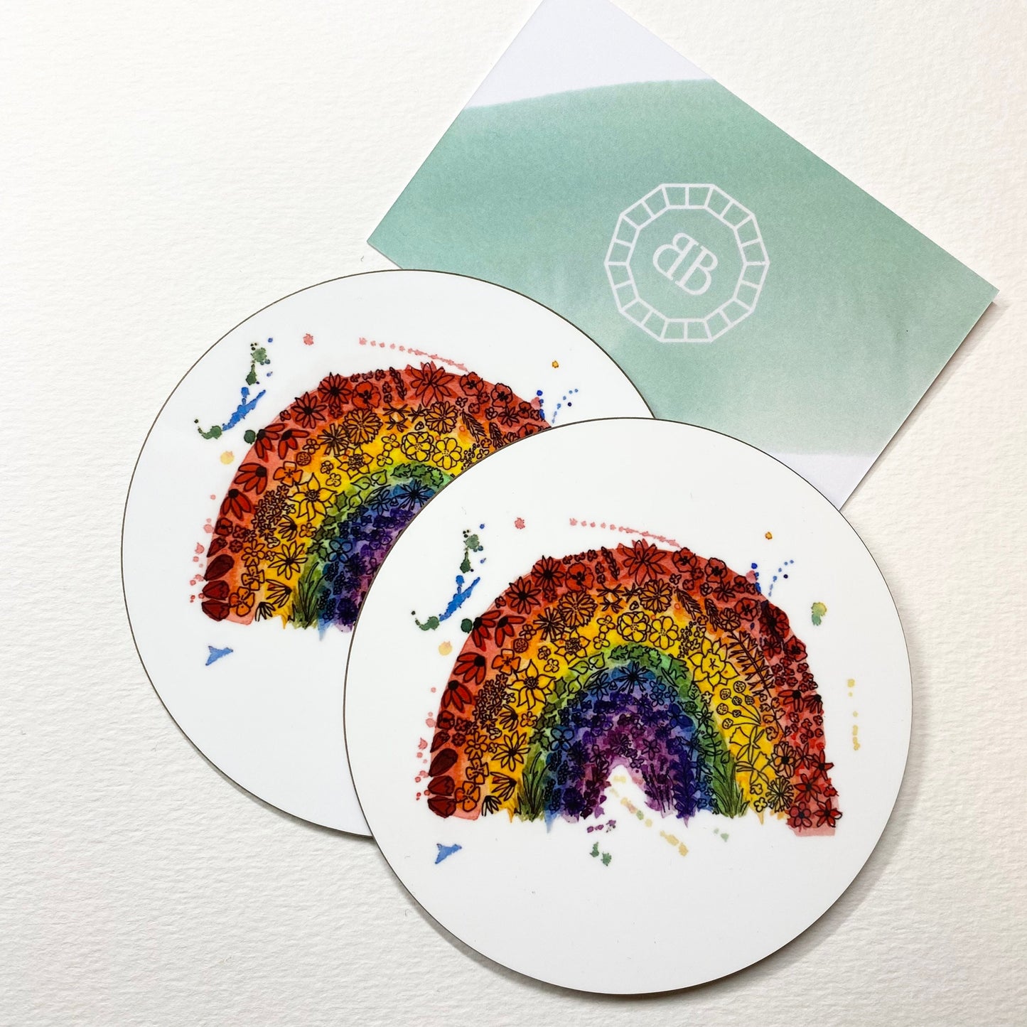 Rainbow Coaster Set