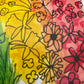 Flowery Rainbow A4 Prints x5