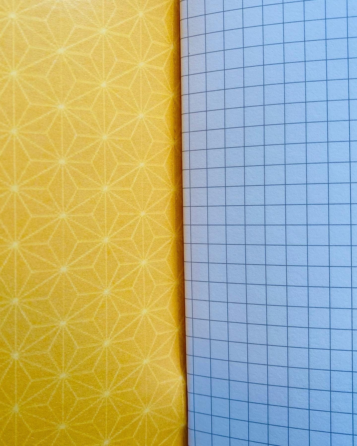 Stormy Squared/Grid A5 Notebook (100% recycled)