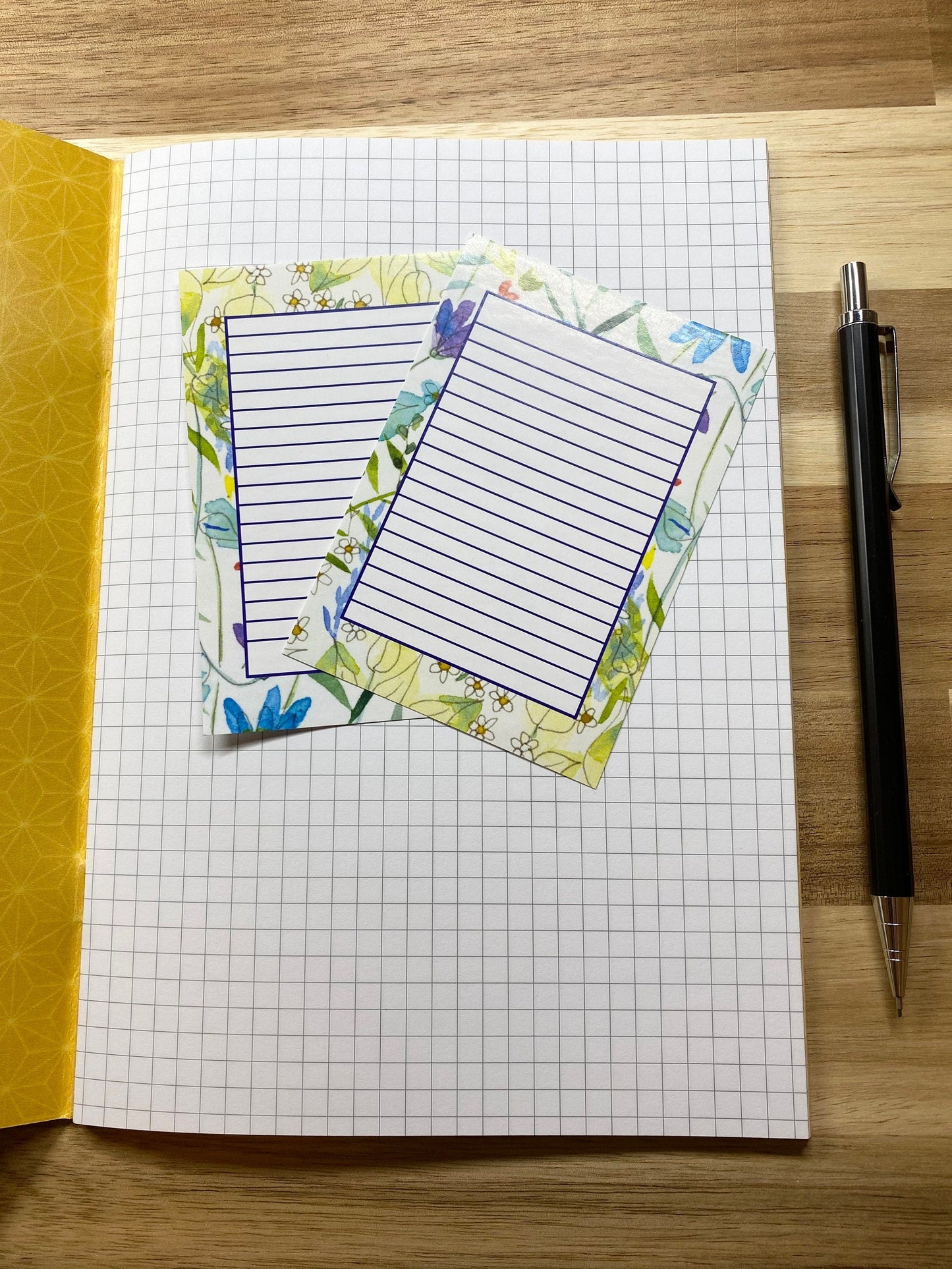 Fishpond Squared/Grid A5 Notebook (100% recycled)