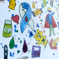 Diabetes Star A4 Print - digital download