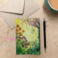 Summer Birdfeeder Card x5