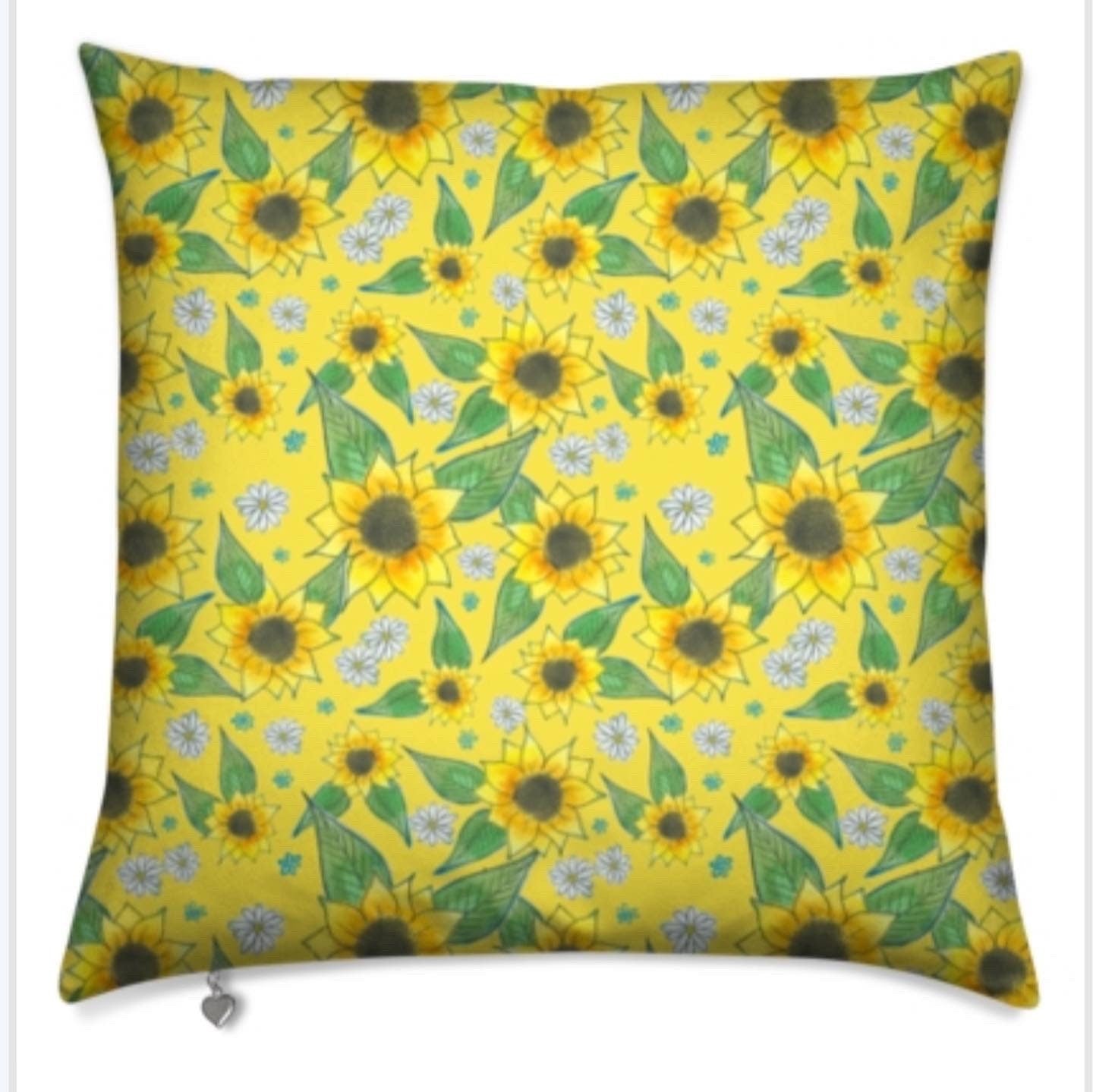 Sunflowers Repeat Pattern