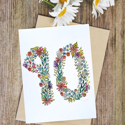 90th Birthday/Anniversary Card