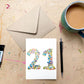 21st Birthday/Anniversary Card
