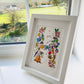 Letter H illustrated A5 Print